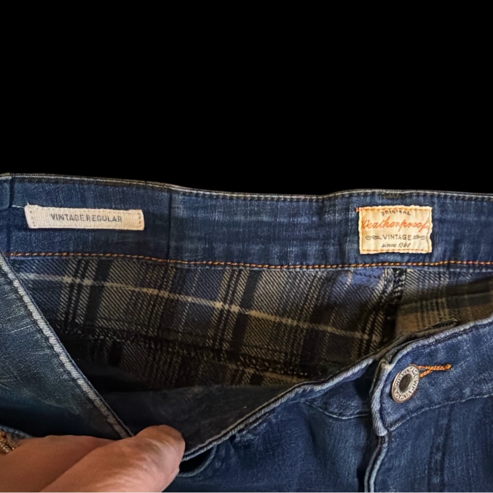 Weatherproof Men's Relaxed Fit Blue Jeans - Picture 6 of 8